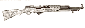SKS 7.62mm carbine (Simonov)