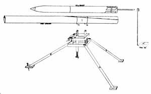 122mm Rocket and launcher