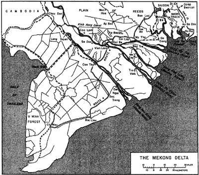 Mekong Delta Map